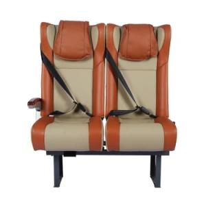 Grey Leather Luxury with Armrest Mini Bus Seat for Sale