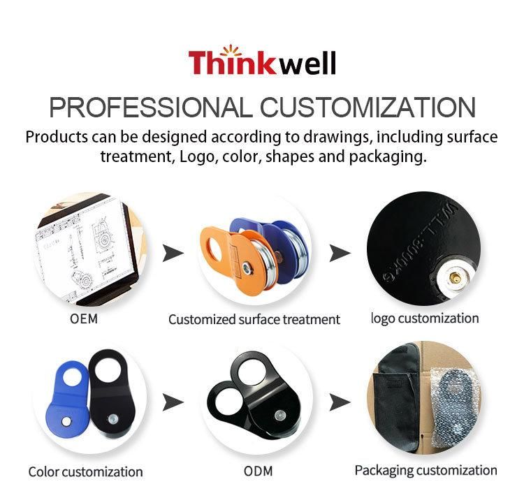 Painted Color off-Road Vehicle Winch Snatch Pulley Block