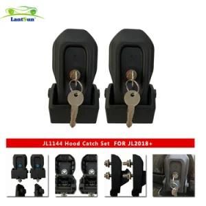 Car Engine Hood Lock with Key for Jeep Wrangler Hood Latch (1 pair)