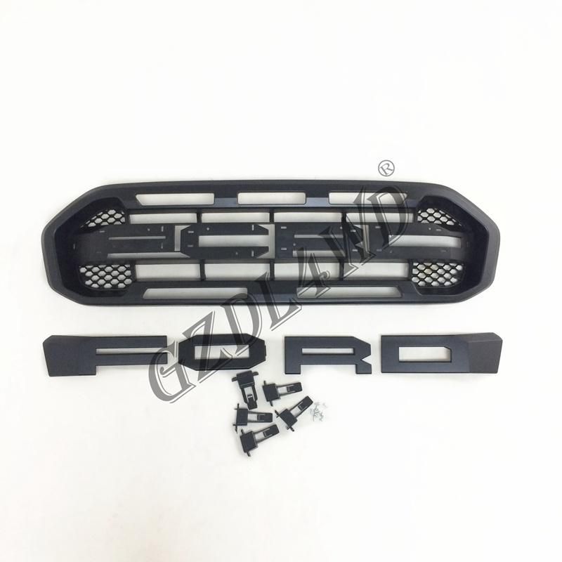 Car Grille Suit Ford Ranger Xlt 2019 2020 LED Front Grille