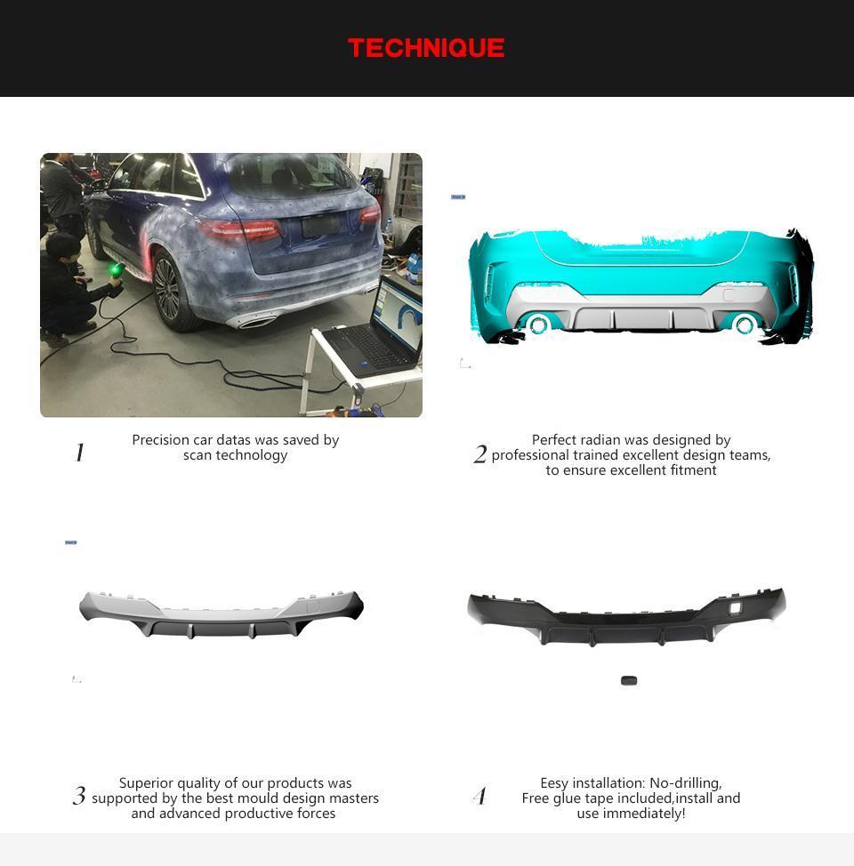 Carbon Fiber Front Bumper Lip for BMW 4 Series G22 G23 M-Sport 2021-2022