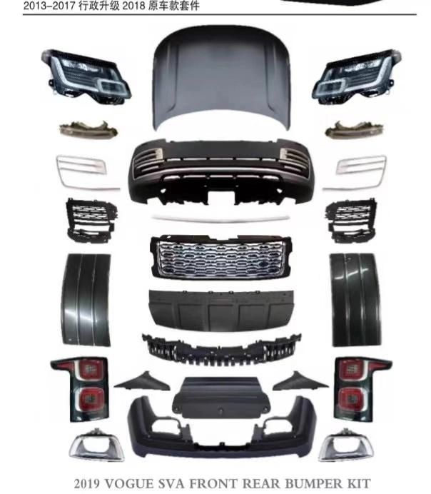 L405 Sva Svo OEM Body Kit for Land Rover Range Rover Vogue L405 2013-2017 Facelift Update to 2020 Body Parts