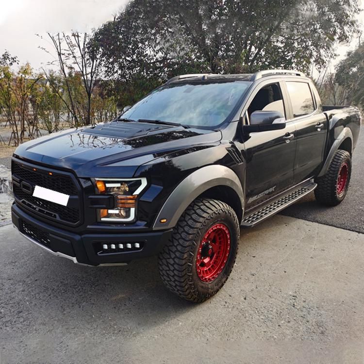 Car Accessories Front Rear Bumper Facelift Wide Conversion Body Kit for 2012-2020 Ranger Upgrade to F150 Raptor