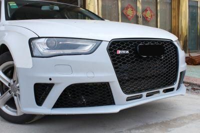 Car Accessories Replacement Body Parts, Front Rear Bumpers Bar Auto Parts Bumper for Audi A4 RS4 2013-2016