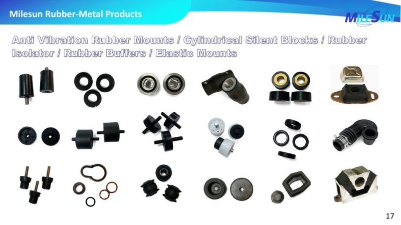 Car Rubber Bushing Rubber to Metal Suspension Bushing Control Arm Bush
