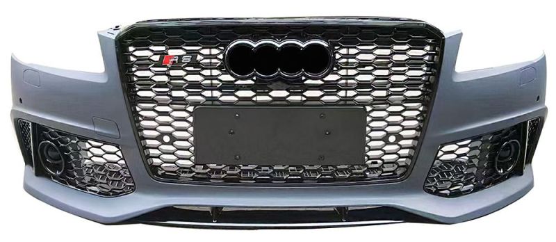 Auto Body Part Front Bumper with Grill for Audi A8 D4 2011-2017 to RS8 W12