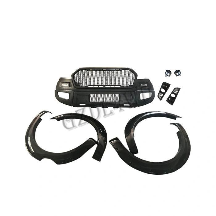 Body Kits Front Bumper Kit for Ford Ranger T6 Convert to Ranger T7