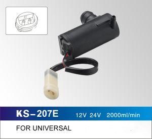 12V 24V 2000ml/Min Windshield Washer Pump for Universal