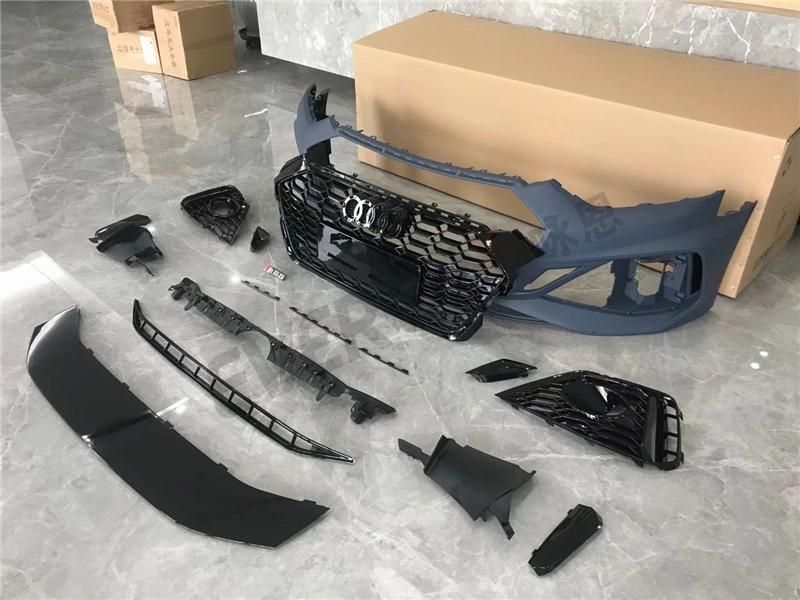 Auto Body Kit RS5 Style Front Bumper Rear Bumper with Grill for Audi A5 2020-2022