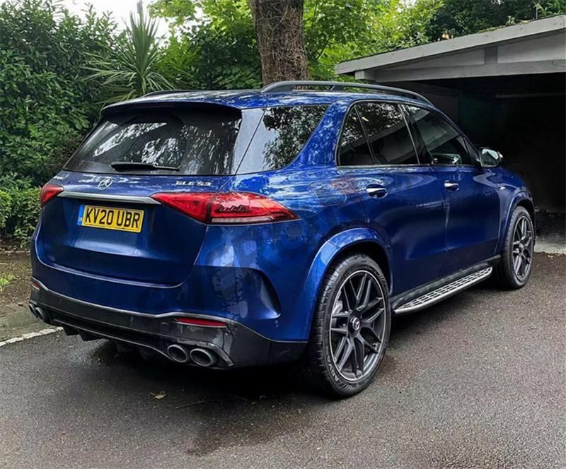Rear Bumper Diffuser with Exhaust Tip for Mercedes W167 Amg Gle53 2020