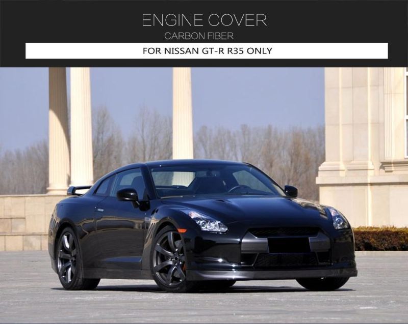 Carbon Fiber Engine Cover for Nissan Gt-R R35 Vr38 2009-2015