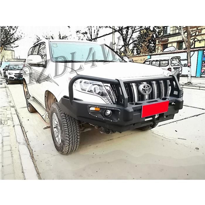 Skid Plate and Bumper Kit Front Bumper for Toyota Prado Fj150