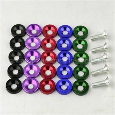 Jdm Blue Anodized Quicke Release Bunper Fastener