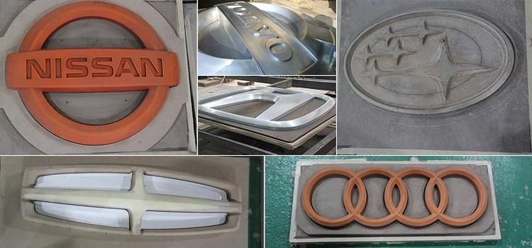 USA Automotive Signage Face Lit Acrylic Vacuum Showroom LED Chrome Car Logo