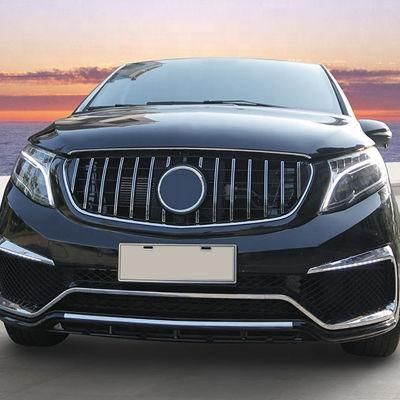 Facelift Car Front Bumper and Rear Bumper with Grills for Mercedes Benz V Class