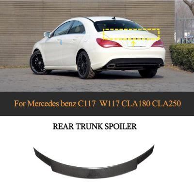 Carbon Fiber Rear Trunk Spoiler for Mercedes Benz Cla Class C117 2013-2018