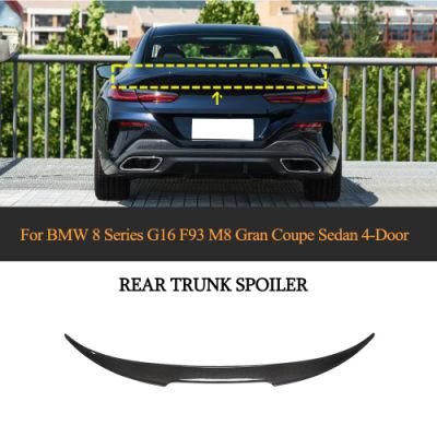 Carbon Fiber Rear Trunk Spoiler for BMW 840I Gran Coupe F93 M8 Competition Sedan 4-Door 2020 2021