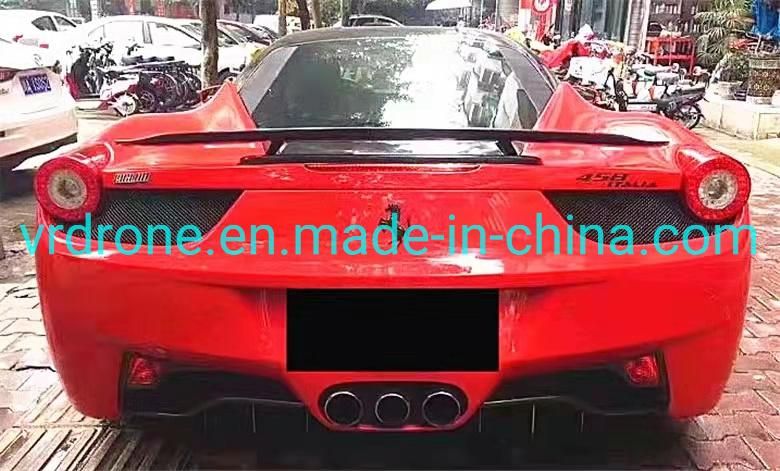 Ferrari 458 Full Carbon Fiber Rear Spoiler CF Car Parts Auto Metal Parts