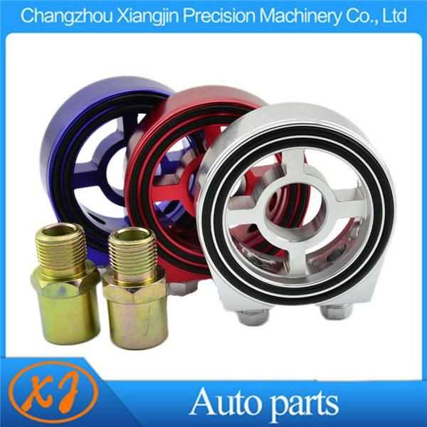 An8 Universal Oil Filter Cooler Sandwich Plate Relocation Kit