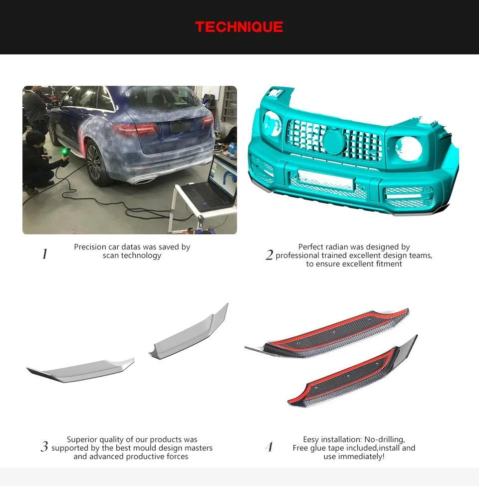 Carbon Fiber Front Splitter for Mercedes-Benz G Class G63 Amg 2019-2020