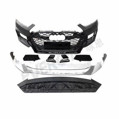 Auto Body Kit RS5 Style Front Bumper Assy with Grill for Audi A5 2017-2020