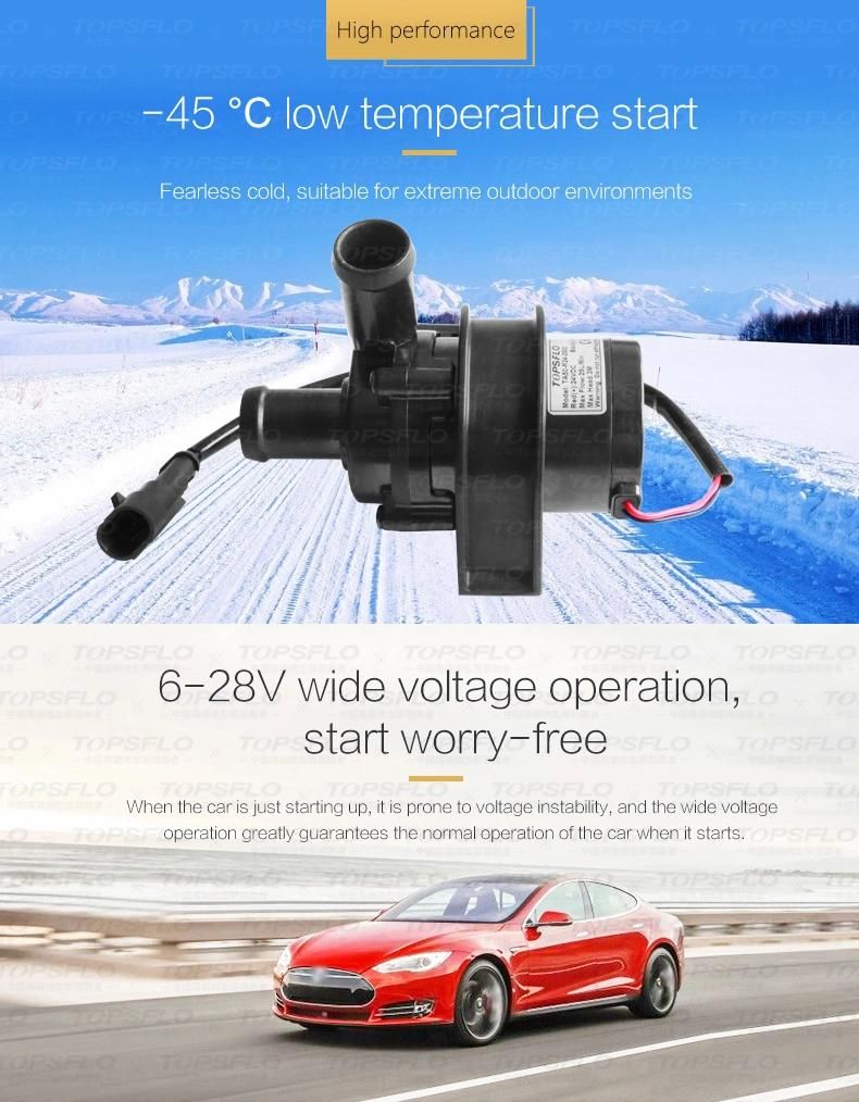 12V 24V DC Water Pump for Electric Car/ Vehicles