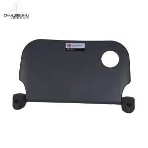 Durable Gray Plastic Tray Table for Bus Seat