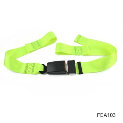 Fea103 Light Green Color 2 Point Safety Seat Belt