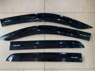 ABS Black Window Sun Visor for Toyota 2015 Hilux Revo