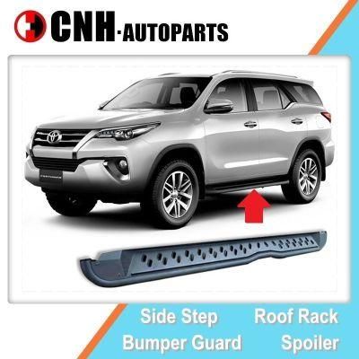 Car Parts Auto Accessory off Road Style Side Step for Toyota Fortuner (SW4) 2016 Steel Nerf Bars