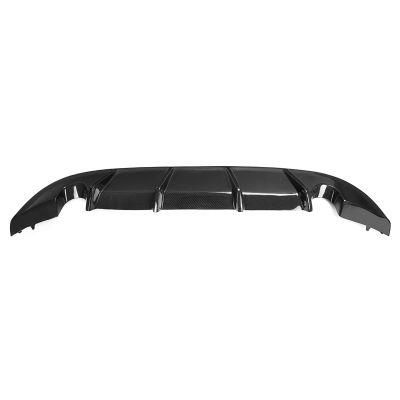 Car Carbon Fiber Rear Diffuser for Volkswagen 2018-2019 Golf 7.5