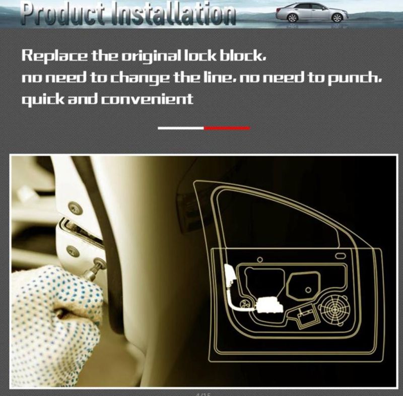 [Qisong] Simple Lossless Installation Electric Suction Door Lock for Porsche 991 2012 911 Carrera