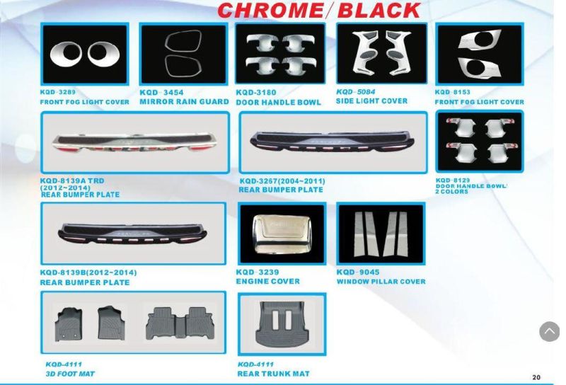 Best Selling Car Sun Visor for Fortuner 2015