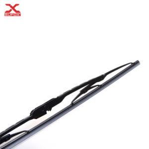 Universal Auto Wiper Car Windshield Wiper Blade Soft Silicone Frame Metal Wiper