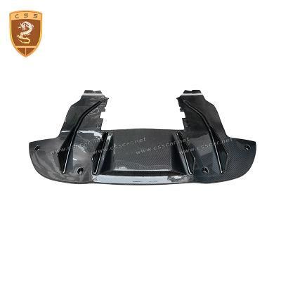 Dry Carbon Fiber Vorsteiner Style Rear Diffuser Splitters Lip for Mclaren 720s