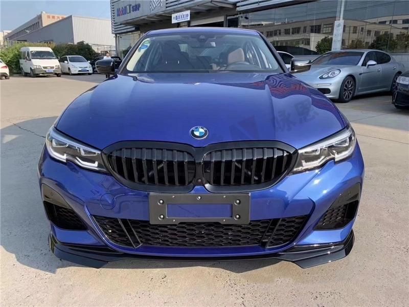 MP Style Front Bumper Lip Spoiler for BMW 3 Series G20 2019+