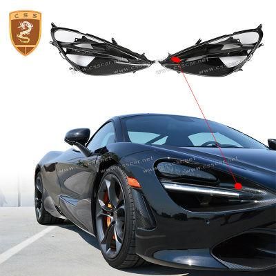 for Mclaren 720s Headlight Cover OEM Dry Carbon Accessories Car Auto Parts