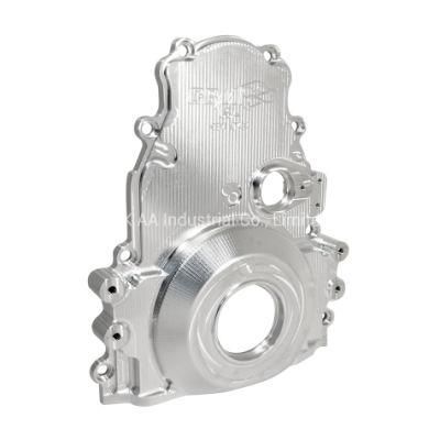 5 Axle CNC Machined 6061-T6 Aluminum Motorsport Ls Series Front Engine Cover