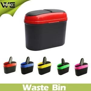 High Quality Car Dustbin Plastic Waste Bin Container