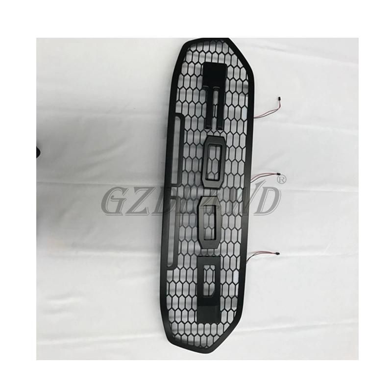 for Ford Everest 2015-2016 Aftermarket Replacement Front Grilles with Lights