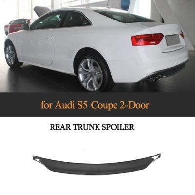 Ca Style Carbon Fiber Rear Spoiler for Audi S5 Coupe 2-Door 2008-2016