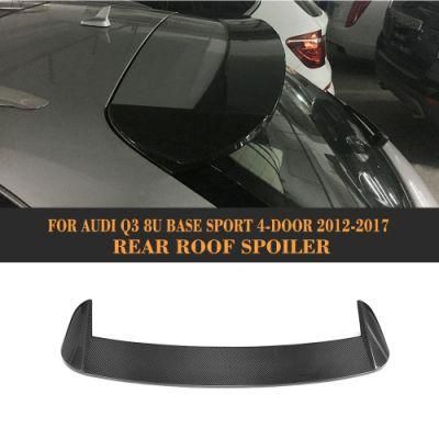 Ca Style Carbon Fiber Car Roof Spoiler for Audi Q3 8u Base Sport 4-Door 2012-2017