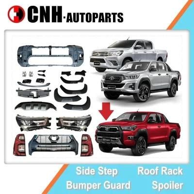 Car Parts Replacement Body Kits for Toyota Hilux Revo 2015 Rocco 2018 Upgrade to Rocco 2021