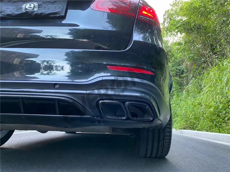 X253 2020 Glc63s Rear Diffuser with Exhaust for Mercedes Benz Glc Class