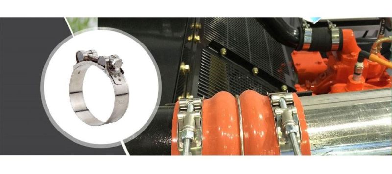 European Type Heavy Duty Stainless Steel Pipe Clamps