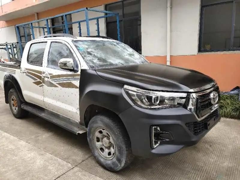 Aftermarket Matte Black Car Fender Flare for Toyota Hilux Vigo 2005-2011