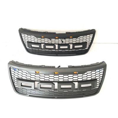 Explorer 2012-2015 Car Accessories ABS Grille Paint Black Front Grill