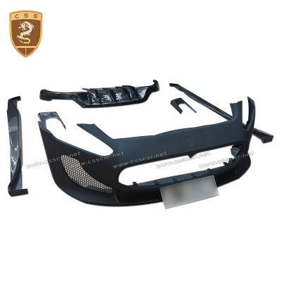 DMC Style Carbon Fiber Side Skirts Wing Rear Diffuser Fiberglass Front Bumper Body Kit for Maserati Gt Car Kits