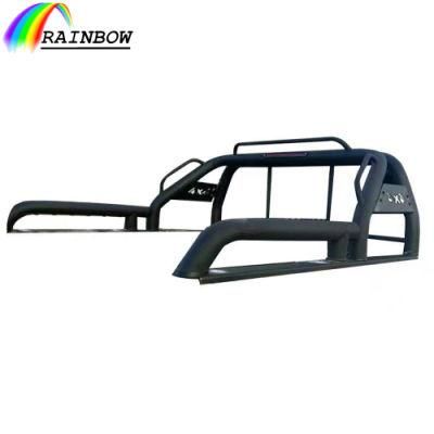 Reasonable Price Car Auto Body Parts Universal 4X4 Pickup Truck Stainless Steel Plastic Anti Sport Roll Bar Cage for Isuzu Dmax