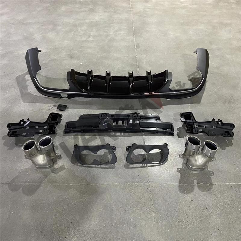 X253 2020 Glc43 Rear Diffuser for Mercedes Benz Normal Glc Class